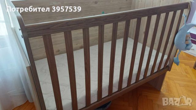 Дървена бебешка кошара, снимка 2 - Кошарки - 46311157