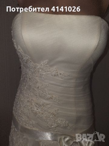 Бутикова дизайнерска сватбена/булчинска рокля от Paloma Fashion, снимка 9 - Сватбени рокли - 46464940