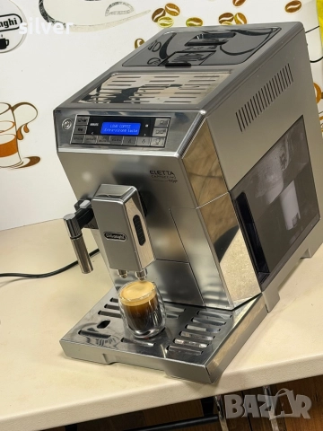 Кафемашина кафе автомат delonghi ELETTA с гаранция, снимка 10 - Кафемашини - 52531528