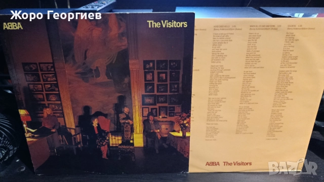 ABBA , АББА - *The VISITORS* 1981 UK като нова