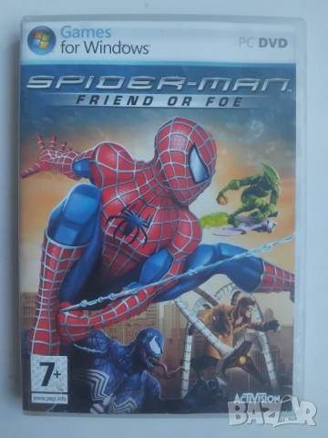 Spider-man Friend or FDE  - оригинална компютърна PC игра 