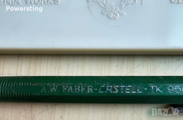 Стар немски пиромолив faber castell и нови чехословашки графити, снимка 2 - Антикварни и старинни предмети - 49965030