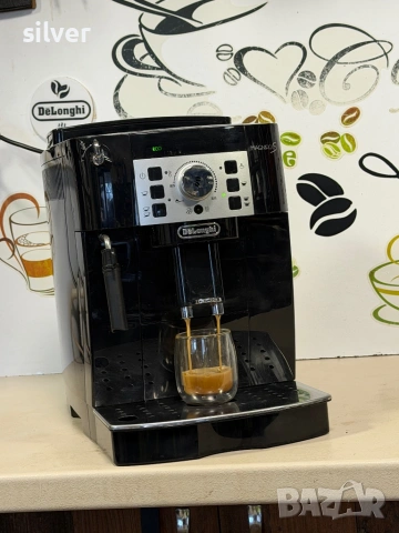 Кафемашина кафе автомат delonghi magnifica S с гаранция, снимка 8 - Кафемашини - 54118243