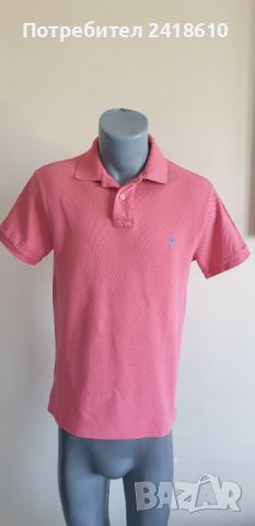 POLO Ralph Lauren Pique Cotton Slim Fit Mens Size M ОРИГИНАЛ! Мъжка Тениска!, снимка 6 - Тениски - 45783017