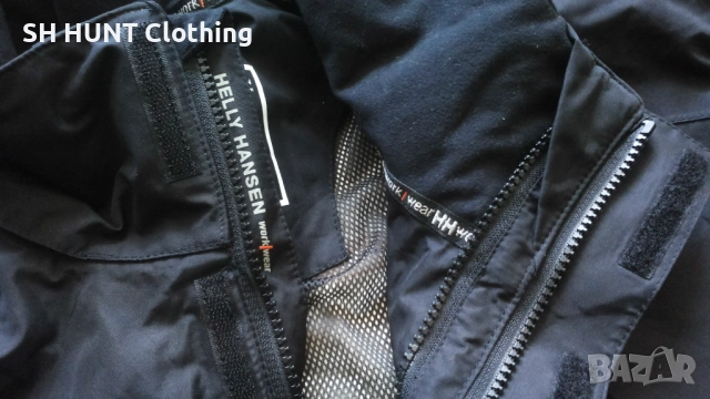 HELLY HANSEN 71043 Manchester Waterproof Shell Jacket Work раз L работно яке водонепромокаемо W4-242, снимка 12 - Якета - 52001889