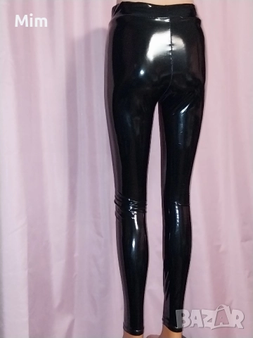 S/М Черен клин от лак / винил / , снимка 6 - Клинове - 52487545