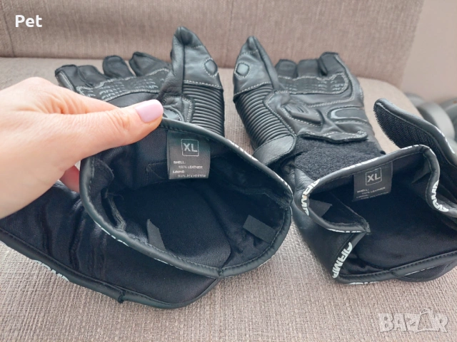 Ръкавици за мотор с удължен протектор на китката, снимка 6 - Аксесоари и консумативи - 54245917