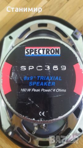 Авто тонколони SPECTRON SPC 369, снимка 4 - Тонколони - 45783048