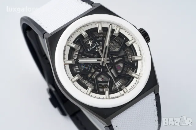 Мъжки часовник ZENITH Defy Classic Skeleton с автоматичен швейцарски механизъм, снимка 2 - Мъжки - 46941825