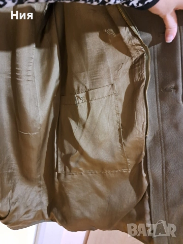 Зимно манто офицерско, снимка 5 - Якета - 54000045