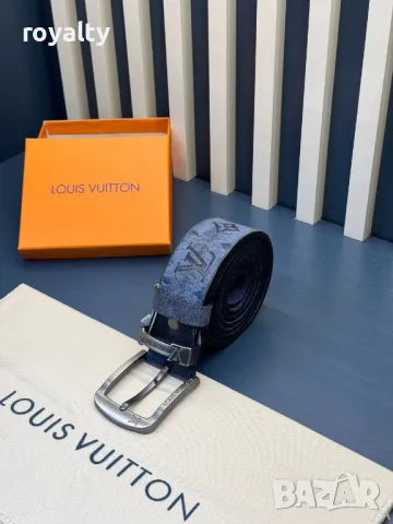 Louis Vuitton естествена кожа колани , снимка 2 - Колани - 49582150