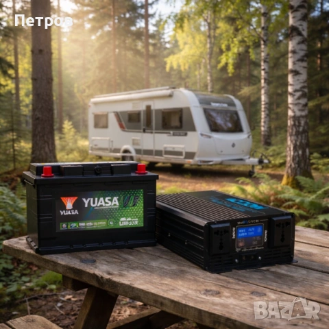 Инвертор 12-220V-4000-W чиста синусоида,и тягов акумулатор 12V 115Ah 