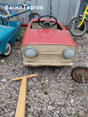 Количка с педали Малъйш, снимка 3 - Колекции - 53470393