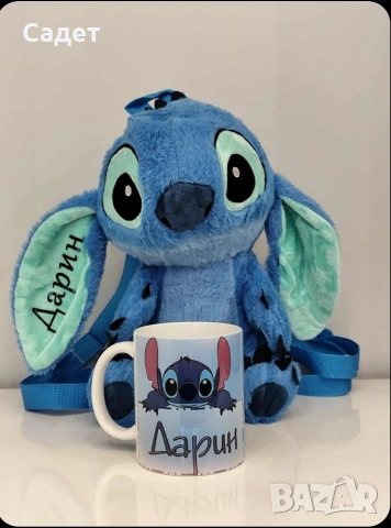 персонализирана раничка Стич, снимка 2 - Раници - 53786315