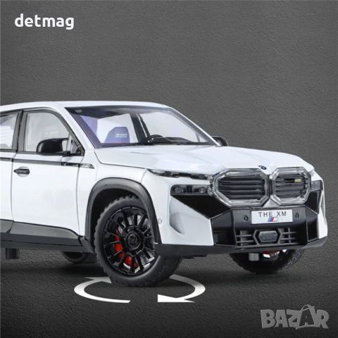 Метална количка BMW XM МАЩАБ 1/24 ПУШЕЩА., снимка 7 - Колекции - 45729001