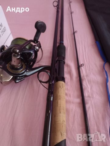 Въдица Preston Distance Monster 4 м с макара Daiwa Castizm , снимка 2 - Въдици - 46425923