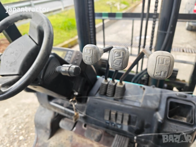 Мотокар Yale Газ/бензин, снимка 5 - Индустриална техника - 54085721