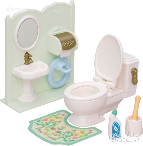 Sylvanian Families - 5740 Комплект тоалетна за куклена къща за малки деца, снимка 1 - Образователни игри - 45373688