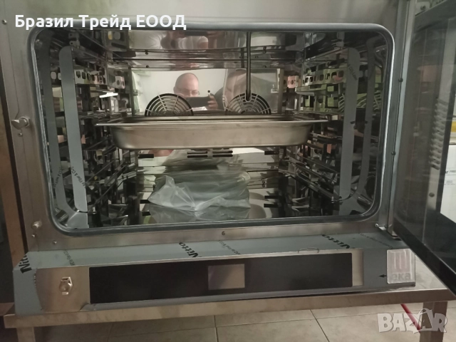 Електрически конвектомат Tecnoeka EKF 411 NT AL UD, снимка 3 - Хладилни витрини и фризери - 41116810