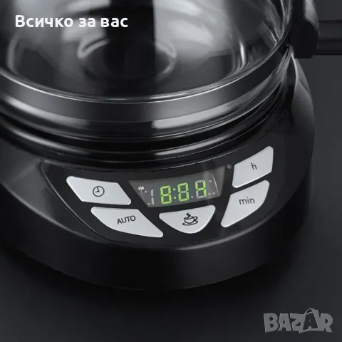 Филтърна кафемашина Russell Hobbs, Textures Plus, 1,25 л, 10 чаши, снимка 6 - Кафемашини - 49442238