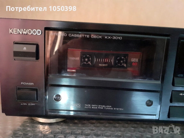 Дек KENWOOD KX- 3010 - Японски идеален, снимка 3 - Декове - 52748668
