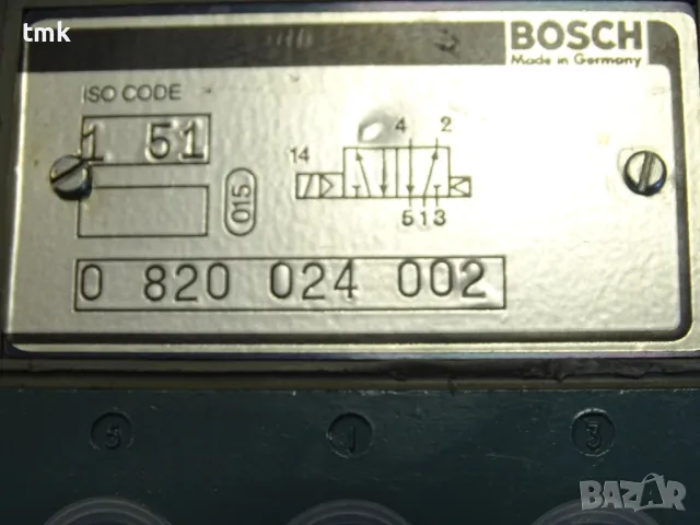 Хидравличен разпределител BOSCH 0820024002 directional valve 24VDC, снимка 4 - Резервни части за машини - 47861775