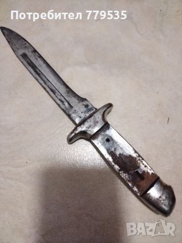 СТАР НОЖ НА ДНЕВАЛНИЯ, снимка 2 - Антикварни и старинни предмети - 54070501