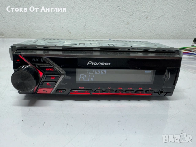 Радио за кола CD - Pioneer MVH-S300BT/ Bluetooth, снимка 2 - Аксесоари и консумативи - 53094733