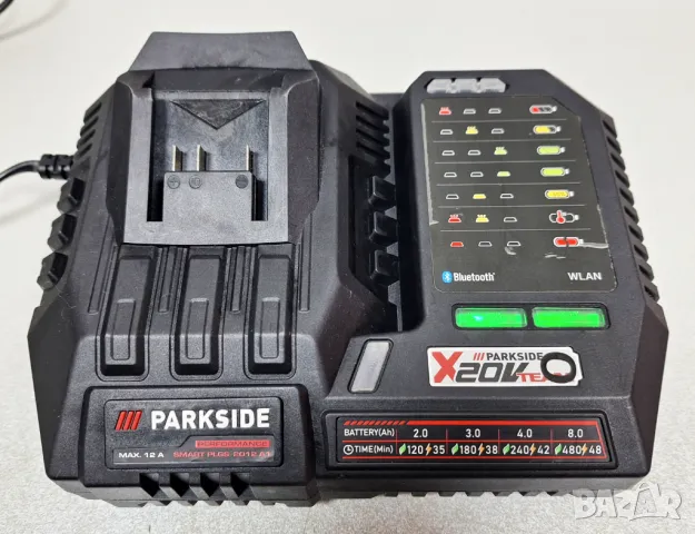 Зарядно за Батерии PARKSIDE PERFORMANCE® Smart PLGS 2012 A1, (12Ah), снимка 2 - Други инструменти - 48965654