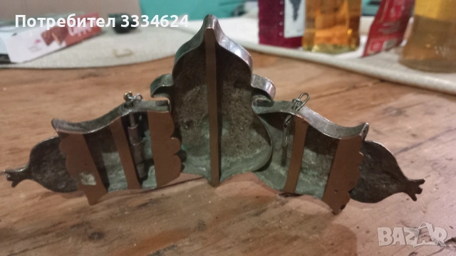 Сребърна Кюстендилска пафта пафти, снимка 4 - Антикварни и старинни предмети - 53759034