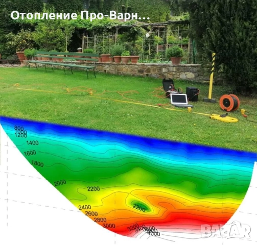 3D ПРОФЕСИОНАЛНО ИЗМЕРВАНЕ ЗА ВОДА С ЕЛЕКТРОРЕЗИСТИВЕН ТОМОГРАФ, снимка 6 - Други услуги - 51741497
