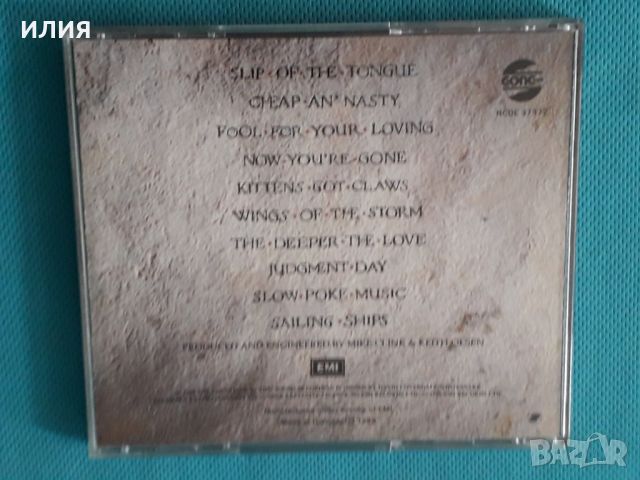 Whitesnake – 1989 - Slip Of The Tongue(Gong – HCDL 37372)(Hard Rock), снимка 6 - CD дискове - 45687597