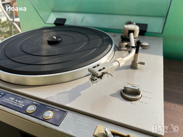 Sony PS X-40, снимка 6 - Грамофони - 54115165