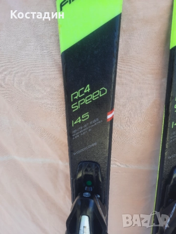 Карвинг ски FISCHER RC4 SPEED XTR 145см , снимка 4 - Зимни спортове - 52499502