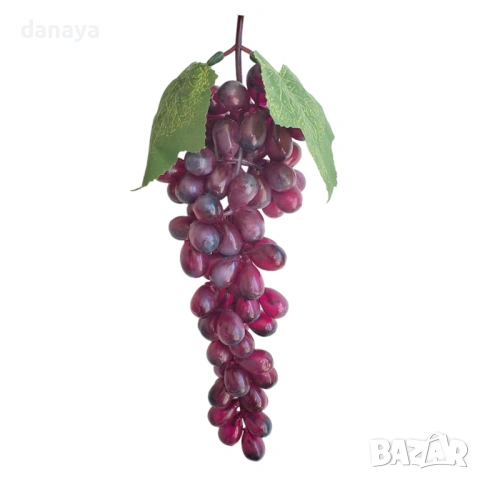 5840 Декоративно изкуствено грозде, 30 см, снимка 4 - Изкуствени цветя - 49848875