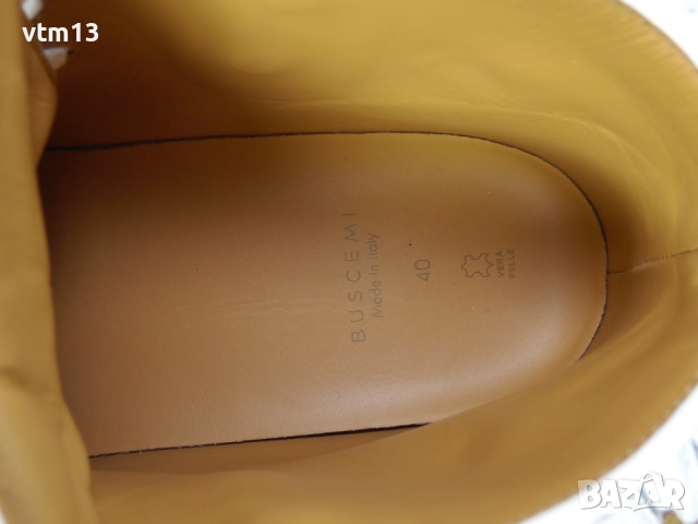 Buscemi 100мм Gold Clasp - 40 номер Оригинални! Made in Italy, снимка 8 - Кецове - 52826769