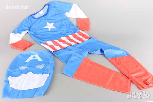 Детски костюм на Капитан Америка, снимка 2 - Други - 43637816