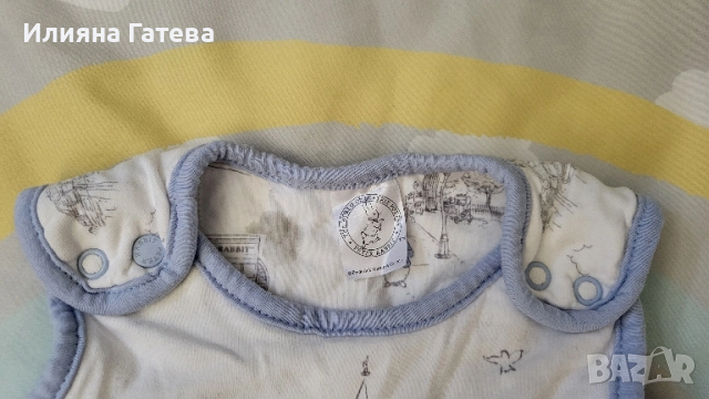 Нов спален чувал Peter Rabbit 0-6м, снимка 2 - Спални чували за бебета и деца - 51586121
