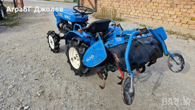 Японски малогабаритен трактор Iseki TX1000F с фреза, 4х4, 10 к.с., АграБГ Джолев, снимка 3 - Селскостопанска техника - 27186910