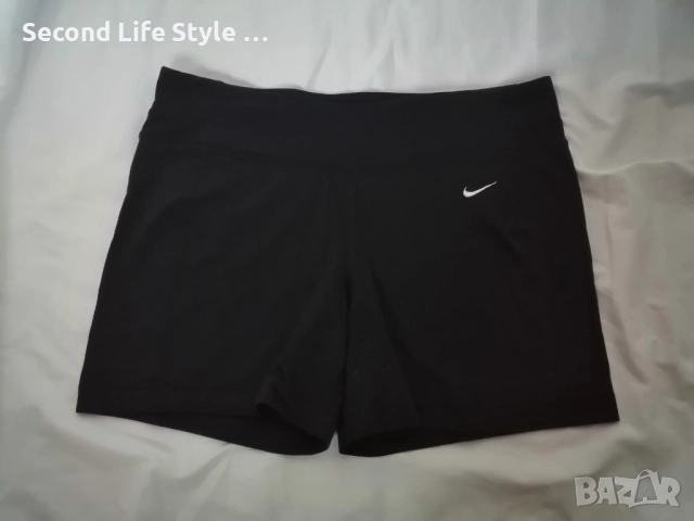 Nike Dri-FIT оригинален дамски къс клин / къси спортни панталонки р-р M, снимка 2 - Клинове - 52915987