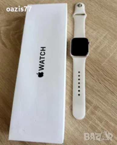 Apple Watch SE2. Часовникът е в отлично състояние без следи, ползван винаги с протектори, снимка 5 - Смарт часовници - 54043212