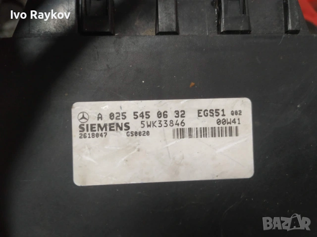 Компютър скорости A0255450632 за MERCEDES-BENZ M-CLASS (W163), снимка 3 - Части - 53441041