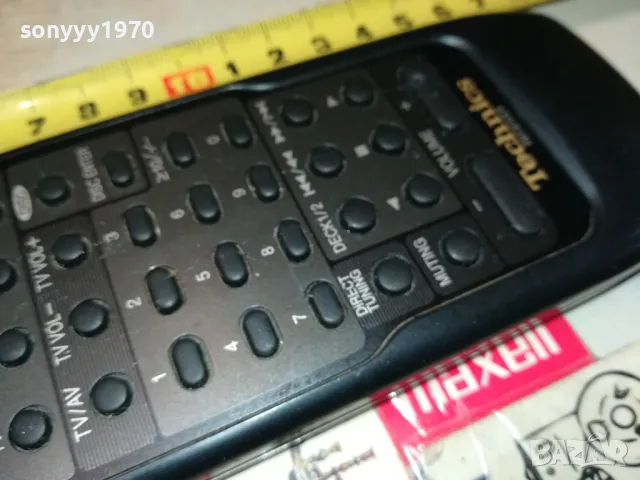 TECHNICS EUR642175 RECEIVER REMOTE-ВНОС SWISS 1205251921, снимка 13 - Ресийвъри, усилватели, смесителни пултове - 50258424