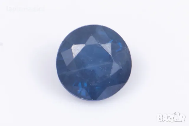 Син сапфир 0.31ct 3.6mm нагряван кръгла шлифовка #5, снимка 1