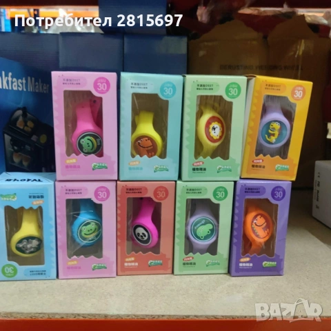 Детска играчка часовник против комари със светлинен ефект, снимка 4 - Други - 53868237