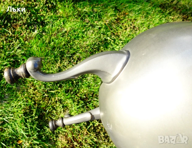 Калаен диспенсър за вино,ракия,чай,2 л.,1.1 кг. , снимка 10 - Антикварни и старинни предмети - 52280941