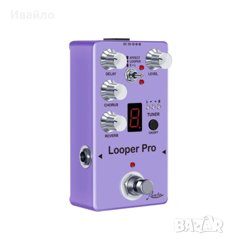 Чисто нов китарен ефект ROWIN RE05 Looper Pro 