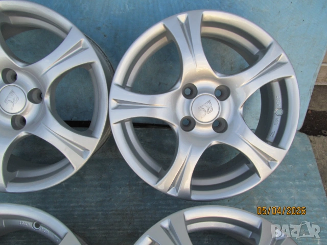 Алуминиеви джанти - 4 x 100 мм.за Renault , Dacia Sandero, Logan, Stepway ,Toyota, снимка 3 - Гуми и джанти - 54168515