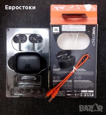 Безжични слушалки JBL TUNE230NC, TWS, True Wireless, Pure Bass, Noise Cancelling, IPX4, цвят: черно, снимка 8 - Безжични слушалки - 46749321