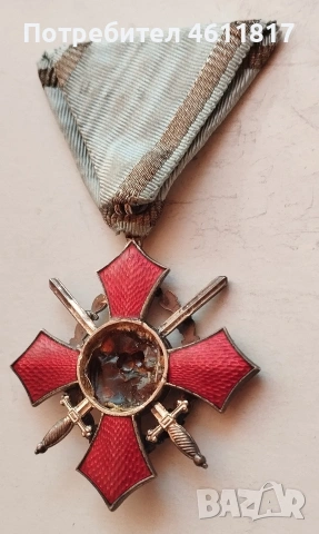 Орден за военна заслуга с лавров венец, снимка 6 - Антикварни и старинни предмети - 53828139